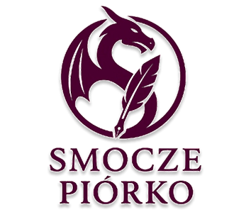 Logo przedstawiające smoka i pióro